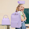Bluboon Teens Backpack Set Girls School Backpack Lunch Box Pencil Bags Student Bookbags 3 in 1