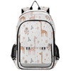 Kigai Cute Giraffe Backpack for Girls,Boys,Flip School Bag with Reflective Function, Laptop Backpack