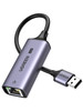 UGREEN USB to Ethernet Adapter 2.5Gb, Ethernet Adapter, Aluminum, USB 3.0 to RJ45 Computer Network Internet LAN Dongle for Laptop, Compatible for Mac