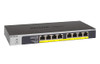 NETGEAR 8-Port Gigabit Ethernet Unmanaged PoE Switch (GS108PP) - with 8 x PoE+ @ 123W Upgradeable, Desktop, Wall Mount or Rackmount, and Limited Life