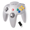 KIWITATA Wireless N64 Controller for Switch Online Games, 2.4ghz Rechargeable N64 Remote Wireless USB Joystick Game Controller for Switch/Switch Lite