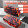 Carrying Case Compatible with Nintendo Switch Oled?Scarlet & Violet ),Switch Oled Case Cover with Screen Protector,Playstand,Thumb Grip Caps for Nint