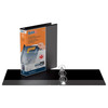 Stride Quickfit D-Ring View Binder, 3 Rings, 3" Capacity, 11 X 8.5, Black