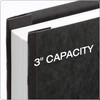 Oxford Pressboard 11" x 17" Report Cover, Presentation Cover, Resume Cover, 3" Capacity, Tape-Reinforced Side Hinge, Tabloid Size, Black (13206)