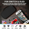 Orzly Carry Case Compatible with Nintendo Switch and New Switch OLED Console - Black Protective Hard Portable Travel Carry Case Shell Pouch with Pock