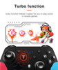 Wireless Switch Pro Controller for Nintendo Switch with Adjustable Turbo Function,Dual Vibration Function,Gyro 6-Axis and High Battery Life. Remote G