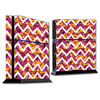 MightySkins Skin Compatible with Sony PS4 Console - Chevron Summer | Protective, Durable, and Unique Vinyl Decal wrap Cover | Easy to Apply, Remove,