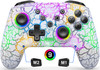Gammeefy Switch Controller, Wireless Switch Pro Controller for Nintendo Switch/Lite/OLED, 9 Color Adjustable LED Switch Remote Compatible with PC/And