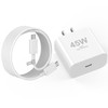 45W USB C Charger for Google Pixel 9/9 Pro/9 Pro XL/9 Pro Fold/8/8A/8 Pro/7 Pro/7A/7/6/5/4/3 XL, 45W Type C Wall Charger Super Fast Charging Block wi