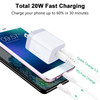 for iPhone 16e 17 Pro Max Air, Fast Charger Block Wall Plug Power Adapter for iPhone 16e, USB C Box Charging Cube Base Brick for 16 15 14 13 12 11 Pr