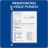 Oxford Sheet Protectors, Clear Finish, Top Load, Letter Size Plastic Sleeves, Reinforced 3 Hole Punch for Binders, Sheets for 3 Ring Binder, 100 per