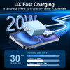 Dayaoncy Compatible with iPhone 17/16/15 Charger Fast Charging, 20W USB C Wall Charger with 3Pack 10FT USB C to C Cable, Type C to Type C Fast Charge
