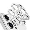 Guppy for iPhone 16 Pro & iPhone 16 Pro Max Camera Lens Protector, 2 Pack Bling 3D Rhinestone Sparkle Diamond Camera Cover Anti Scratch Shockproof Le