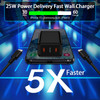 25W Super Fast Charger Block USB C for Google Pixel 10 Pro XL 9a 9,9 Pro,9,9 Pro Fold,8a 8 Pro 8, iPhone 16 15 Pro Max/15 Plus, 6FT Type C to C Charg