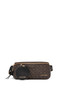 Calvin Klein Millie Novelty Belt Bag, Brown/Khaki/Black, One Size
