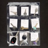 StoreSMART® Key Holder - Clear Vinyl Binder Pages - 10-Pack - Top Load with Flaps- RMSTWPF-KEY-10