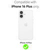 Svanove for iPhone 16 Plus Case Clear Compatible with Magsafe Silicone, Bright Transparent Thin Magnetic Mag Safe Case Cute, Girly Trendy Slim Hard C
