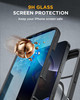 Miracase Magnetic for iPhone 16 Pro Max Case 6.9'' [Compatible with MagSafe] Full-Body Phone case with Built-in Glass Screen Protector& Camera Protec