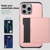 Ueokeird Case for iPhone 16 Pro Wallet Case, Card Holder Heavy Duty Protective Dual Layer Shockproof Hidden Card Slot Slim Phone Cover Cases for iPho