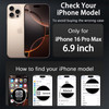 PinLiSheng Magnetic for iPhone 16 Pro Max Case [Mil-Grade Drop Protection] [Compatible with Magsafe] Shockproof Slim Translucent Matte Protective Pho