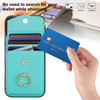 Asuwish Compatible with iPhone 16 Plus 6.7 inch Wallet Case Tempered Glass Screen Protector and RFID Blocking Ring Credit Card Holder TPU Cell Phone