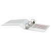 Universal 20992 Economy Round Ring View Binder, 3-Inch Capacity, White