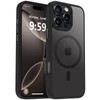 MOCCA Strong Magnetic for iPhone 16 Pro Phone Case, [Compatible with Magsafe][16FT Mil-Grade Drop Protection] Slim Thin Translucent Matte Protective