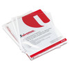 Universal 21124 Top-Load Poly Sheet Protectors, Standard Gauge, Letter, Clear, 50/Pack