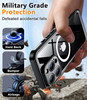 Temdan Magnetic for iPhone 16 Pro Max Case Waterproof,Built-in Screen Protector[IP68 Underwater][Upgrade Military Dropproof][Compatible with MagSafe]