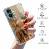 Tobelint Case for iPhone 16 Plus with Cow Design,Cute Highland Cattle Family Pattern for Men Women,Clear Slim Soft TPU Bumper Case,6.7(Cow,16plus)