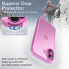 JETech Matte Case for iPhone 16 Plus 6.7-Inch, Shockproof Military Grade Drop Protection, Frosted Translucent Back Phone Cover, Anti-Fingerprint (Pin