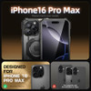 SUPCASE for iPhone 16 Pro Max Case with Camera Control Capture Button (Unicorn Beetle Grip), [Built-in Stand] [Compatible with MagSafe] Heavy Duty Ma