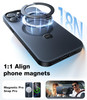 TORRAS 360 Spin for iPhone 16 Pro Case with Camera Control Button, Fit for MagSafe, Built-in Kickstand & Ring Holder, Mil-Grade Protective Camera Cap