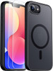 SPIDERCASE Designed for iPhone 16e Case, Magnetic Translucent Matte Case with 2PCS Tempered Glass Screen Protector Slim Phone Case for iPhone 16E 6.1