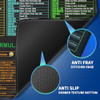 MIXVOVA Excel Cheat Sheet Desk Pad, XL Excel Mouse Pad 31.5"x11.8", Smooth & Easy-Clean Surface, Excel Shortcuts Mousepad for Office, Stitched Edges,