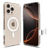 Spigen for iPhone 16 Pro Max, Ultra Hybrid T MagFit [Camera Control Button] [Compatible with Magsafe] - Clear