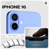 Spigen for iPhone 16 Case, Tough Armor (Ai) MagFit [Compatible with Magsafe] [Kickstand] [Military-Grade Protection] - Black