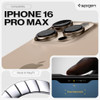 Spigen for iPhone 16 Pro Max Case, Tough Armor (Ai) MagFit [Compatible with Magsafe] [Kickstand] [Military-Grade Protection] - Black