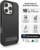 ZAGG Denali Snap with Kickstand for iPhone 16 Pro Case - 16ft Drop Protection, MagSafe & Wireless Charging Compatible, Graphene Reinforced, Dual Laye