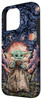 Star Wars: The Mandalorian The Child Starry Night Style Case for iPhone 16 Pro