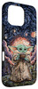 Star Wars: The Mandalorian The Child Starry Night Style Case for iPhone 16 Pro