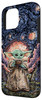 Star Wars: The Mandalorian The Child Starry Night Style Case for iPhone 16 Pro Max