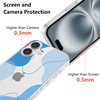 DEFBSC Compatible with iPhone 16 Case, Soft Shaped Art Design with Built-in Bumper Protective Phone Case, Cute Slim TPU Cover Designed for iPhone 16