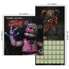 Five Nights at Freddy's Calendar 2026 - Deluxe 2026 Freddy Fazbear Wall Calendar Bundle with Over 100 Reminder Stickers (FNAF Video Game Gifts, Offic