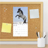 Horses Calendar 2026 - Deluxe 2026 Mare Horses Mini Calendar Bundle with Over 100 Reminder Stickers (Stallion Gifts, Office Supplies)