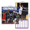 NBA Dunks Calendar 2026 - Deluxe 2026 National Basketball Association Dunks Wall Calendar Bundle with Over 100 Reminder Stickers (Sports Gifts, Offic