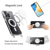 UnnFiko for iPhone 16 Case Compatible with Magsafe Clear, Crossbody Phone Case with Shoulder Strap, Shockproof Protection, Magnetic Phone Case for iP