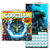 Godzilla Calendar 2026 - Deluxe 2026 Japanese Classic Godzilla Wall Calendar Bundle with Over 100 Reminder Stickers (Japan Gifts, Office Supplies)