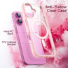 JETech Magnetic Case for iPhone 16 Plus 6.7-Inch Compatible with MagSafe, Shockproof Phone Bumper Cover, Solid Color Matte TPU Frame, Anti-Scratch Cl