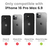 VEGO for iPhone 16 Pro Max Phone Case with Slide Camera Cover, iPhone 16 Pro Max Case with Built-in Ring Kickstand Magnetic Heavy Duty Drop Protectio